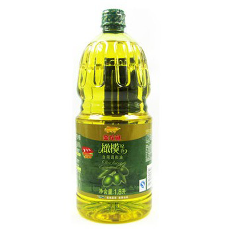 金龙鱼橄榄原香型食用调和油6*1.8L