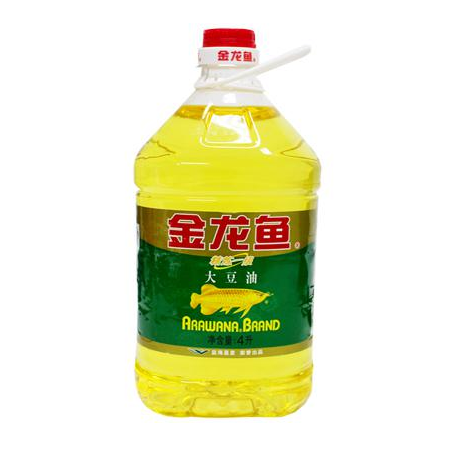 金龙鱼精炼一级大豆油4*4L
